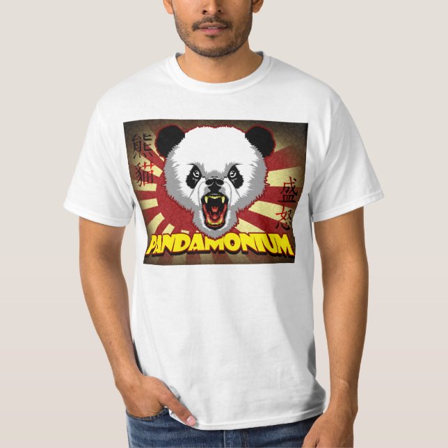 Camiseta Pandamonium (Frente)