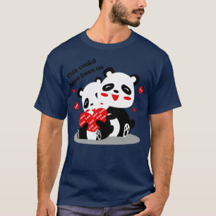 Camiseta Pandas apaixonados