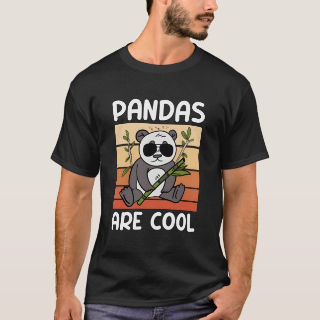 Camiseta Pandas Are Wildlife Animal Zookeeper Panda Bear (Frente)