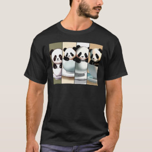 Camiseta Pandas Cuecas em Equipes