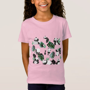 Camiseta Pandas na selva
