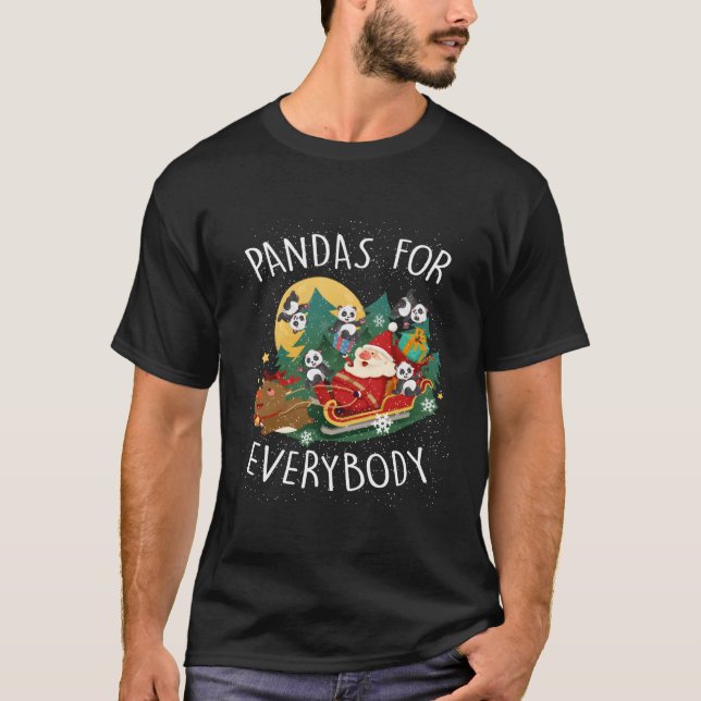 Camiseta Pandas Para Todos Panda Para E (Frente)