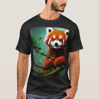 Camiseta Pandas Vermelhas Panda Vermelhas Refrigeradas