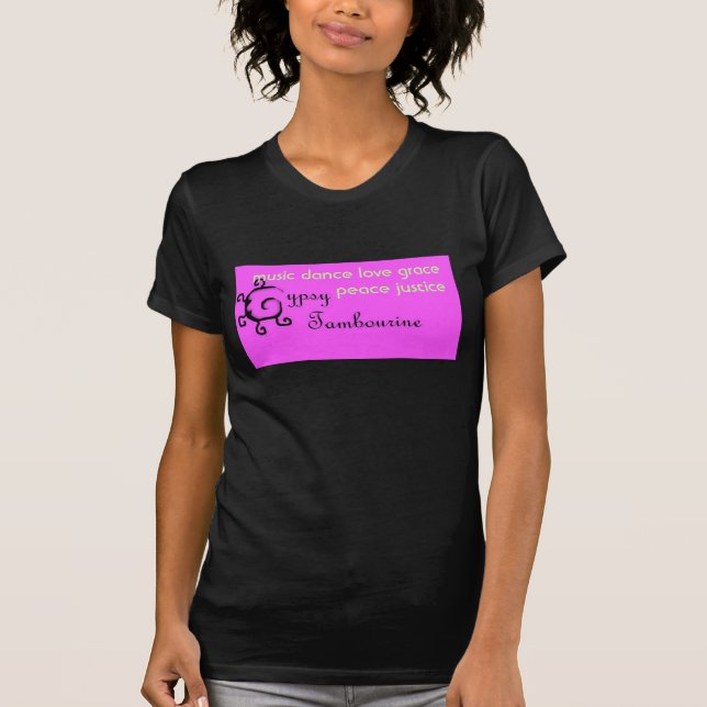Camiseta Pandeiro aciganado (Frente)