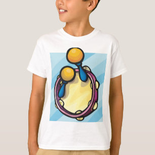 Camiseta Pandeiro E Maracas
