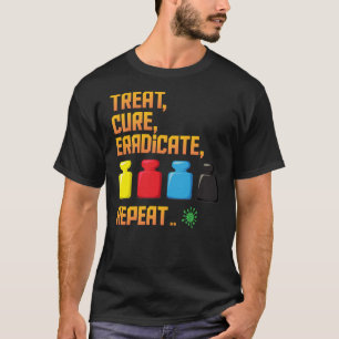 Camiseta Pandemic Treat, Cure, Eradicate, Repeat Board Game