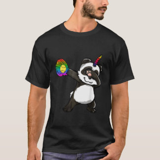 Camiseta Pandicorn Panda de Softball Dabbing