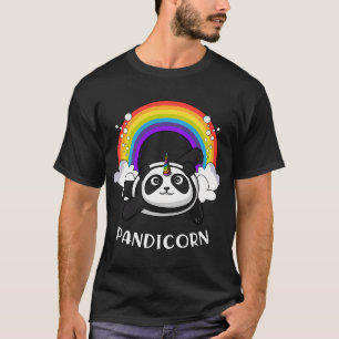 Camiseta Pandicorn Panda Urso Unicórnio