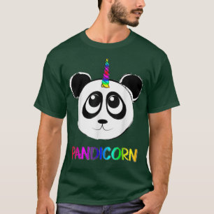 Camiseta Pandicorn Rainbow Unicorn Fun T Shirt