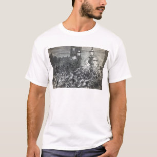 Camiseta Pane o motim na entrada à casa