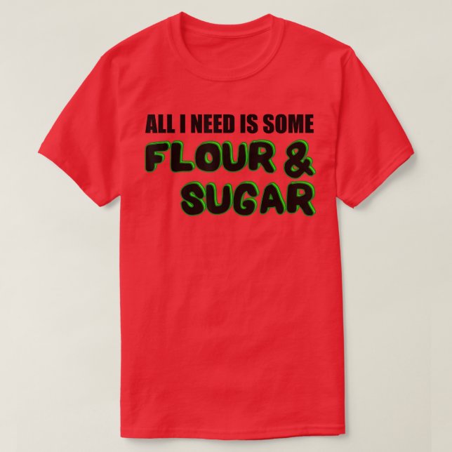 Camiseta Panela De Açúcar De Farinha (Frente do Design)