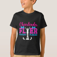 Panfleto de Cheerleader Destemido Perfeito Panflet