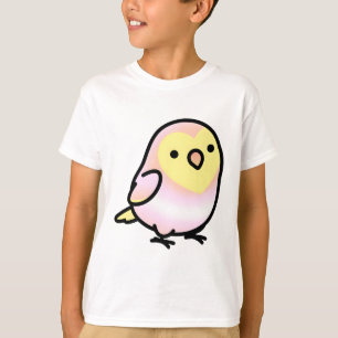 Camiseta Pangender LGBT+ Prioridade Lovebird