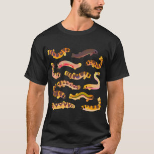 Camiseta Pangio loaches (Kuhli loach) - verde