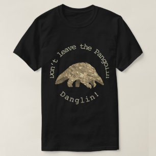 Camiseta Pangolin Espécies Animais Ameaçadas De Extinção