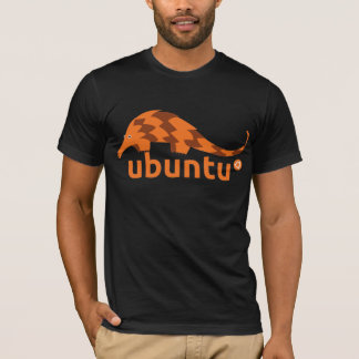Camiseta pangolin preciso do ubuntu 12,04