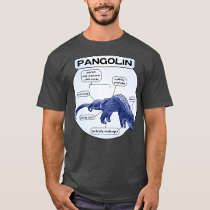 Camiseta Pangolin VerticalmenteDesafiado