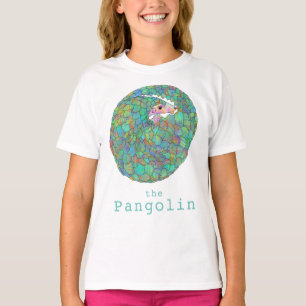 Camiseta Pangolina Espécies Ameaçadas De Pangolina Boca Ver