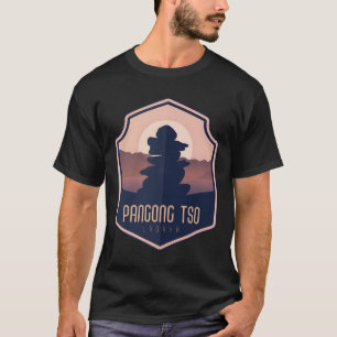 Camiseta Pangong Tso noite � Ladakh