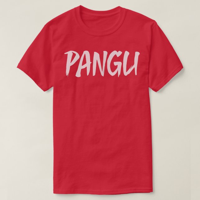 Camiseta Pangu Costume (Frente do Design)