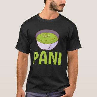 Camiseta Pani Puri - Desenhos Combinando Água