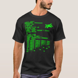Camiseta Pânico Kernel! - T-Shirt Essencial Verde