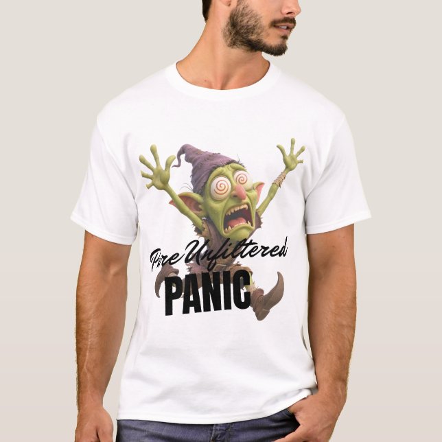 Camiseta Pânico Puro e Sem Filtro (Frente)