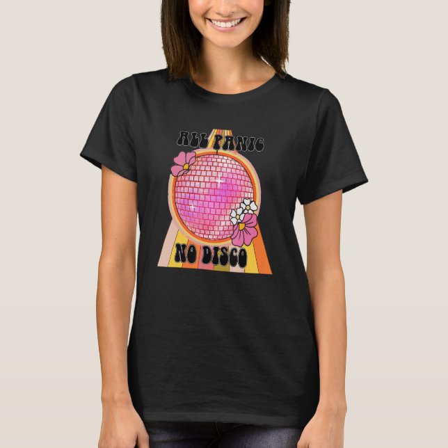 Camiseta Pânico Sem Ansiedade Disco (Frente)