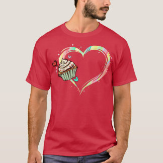 Camiseta panificação, cupcake, panificação, cozinhar f
