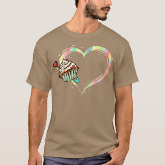 Camiseta panificação, cupcake, panificação, cozinhar f