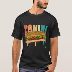 Camiseta Panini Itália Comida italiana Panino Cozinhar Foca