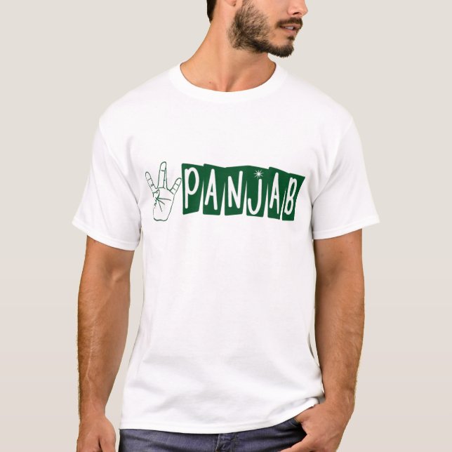 Camiseta Panjab ocidental (Frente)