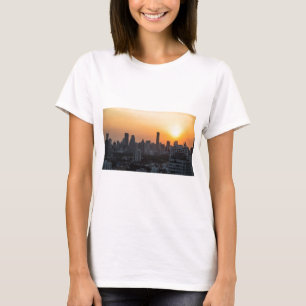Camiseta Pankok skyline sunset panorama geral