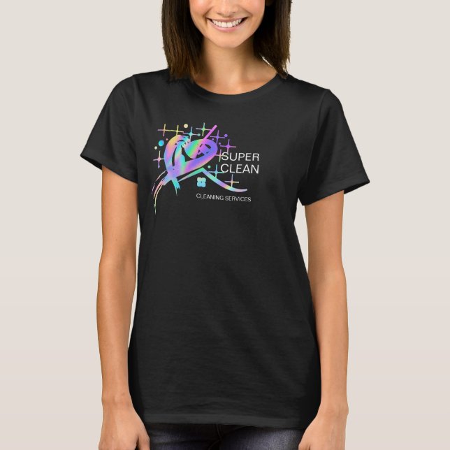 Camiseta Pano de limpeza residencial e comercial para empre (Frente)