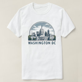 Camiseta Panorama de Washington DC