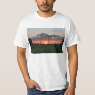 Camiseta Panorama do Sunset Powerline