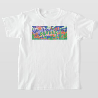 Camiseta Panorâmico Americano Retro Outdoor