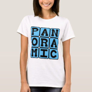 Camiseta Panorâmico, Estilo Fotográfico