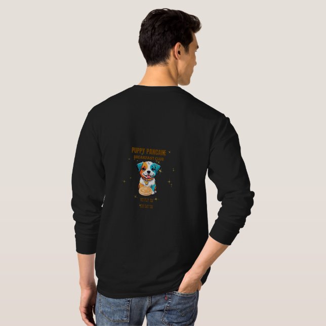 Camiseta Panqueca de Cachorrinho  (Parte Traseira Completa)