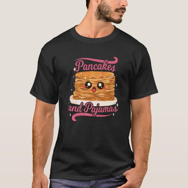 Camiseta Panqueca Panqueca & Pijamas (Frente)