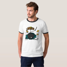 Camiseta Panqueca para o grupo do cilindro