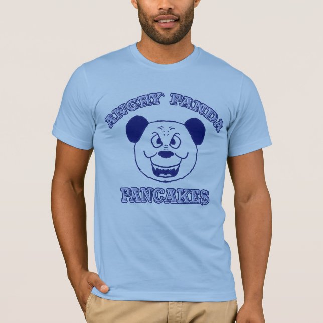 Camiseta Panquecas de Panda Irritado (Frente)