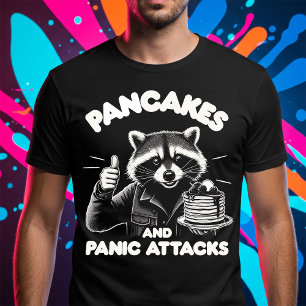 Camiseta Panquecas e ataques de pânico