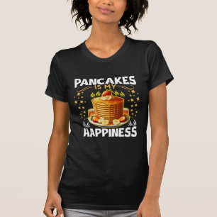 Camiseta panquecas é minha felicidade