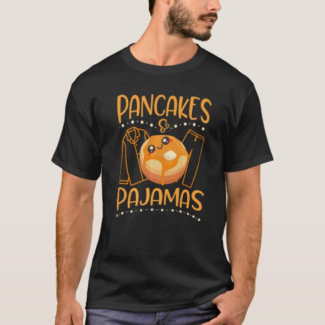 Camiseta Panquecas e Pijamas Pancake 1 (Frente)
