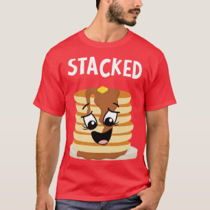 Camiseta Panquecas Empilhadas