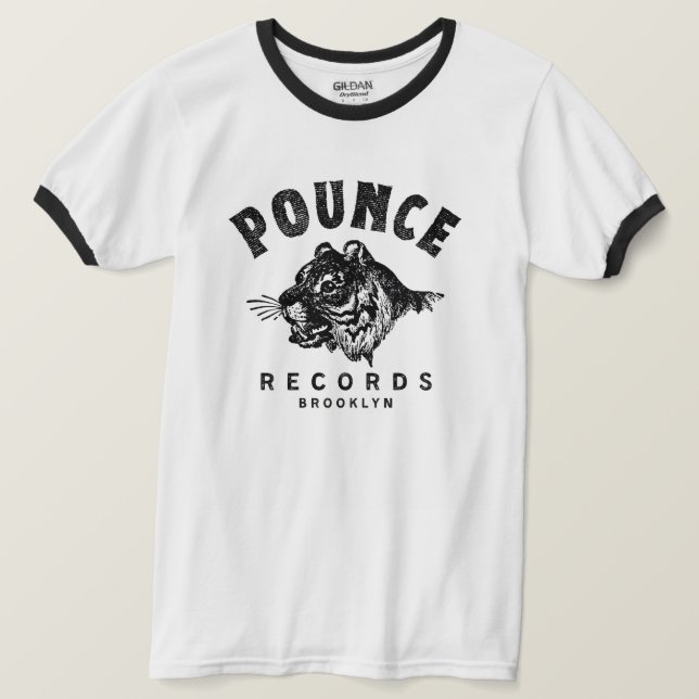 Camiseta Panqueta Registros Brooklyn Ringer T-Shirt (Frente do Design)