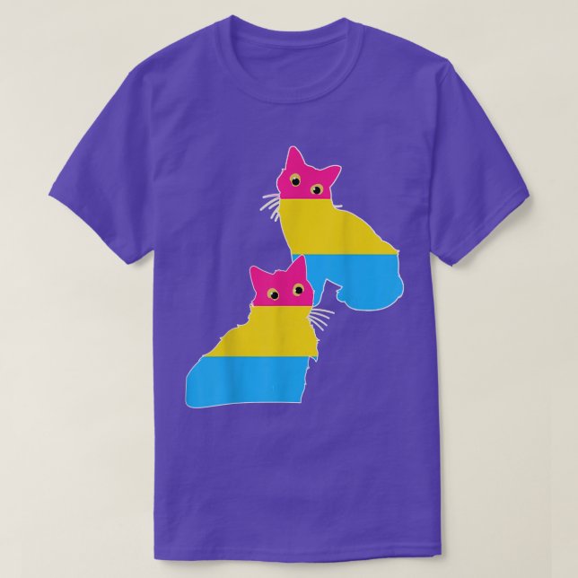 Camiseta Panseual do Proprietário do Gato da Fila Pan Pride (Frente do Design)