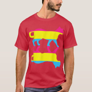 Camiseta Panseuality Flag Animal Cat Human Rights Lgbt Pans