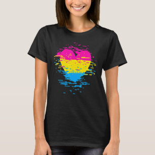 Camiseta Pansexual da Fila de Gay do Pan Pride